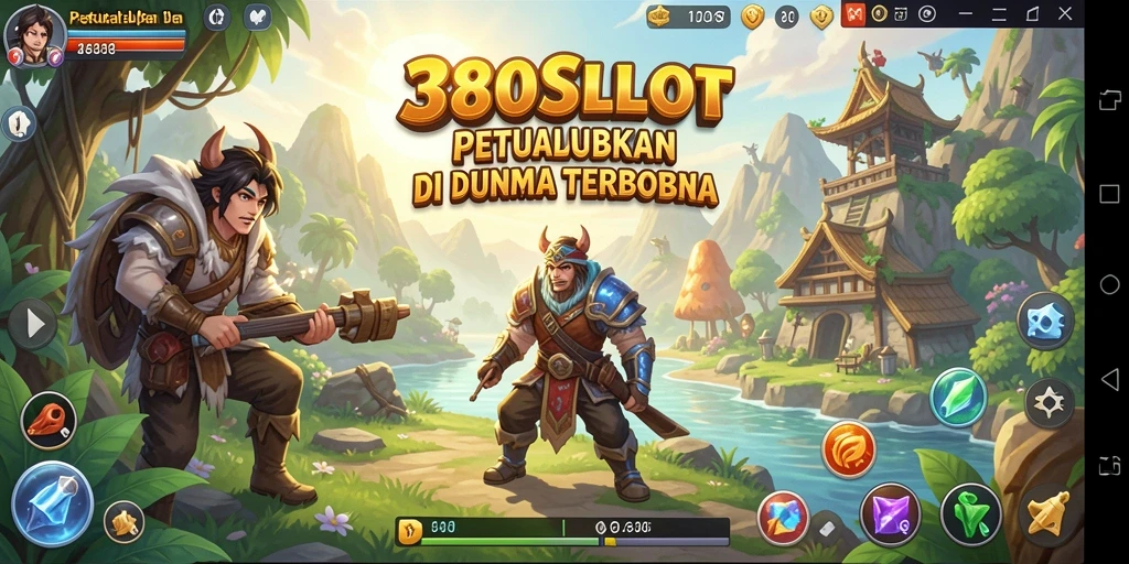 Tangkapan layar menampilkan petualangan seru dalam 380SLOT.