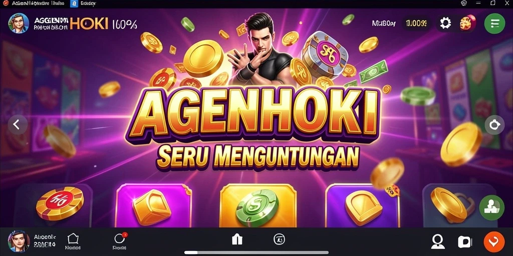 Gameplay seru dan menarik dari AGENHOKI pada permainan Slot.