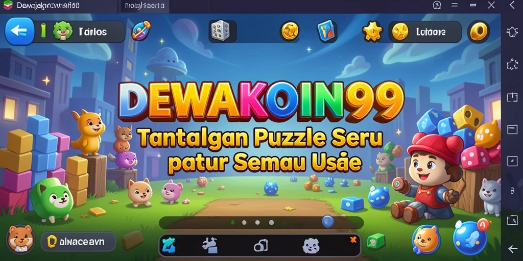 Tampilan gameplay seru dan menantang dari DEWAKOIN99.