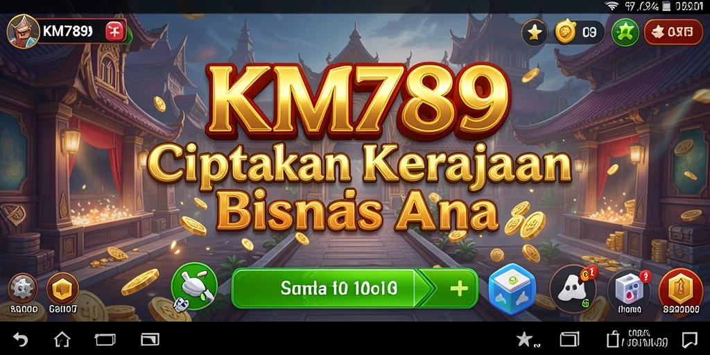 Tampilan gameplay KM789 yang menarik dan penuh strategi.
