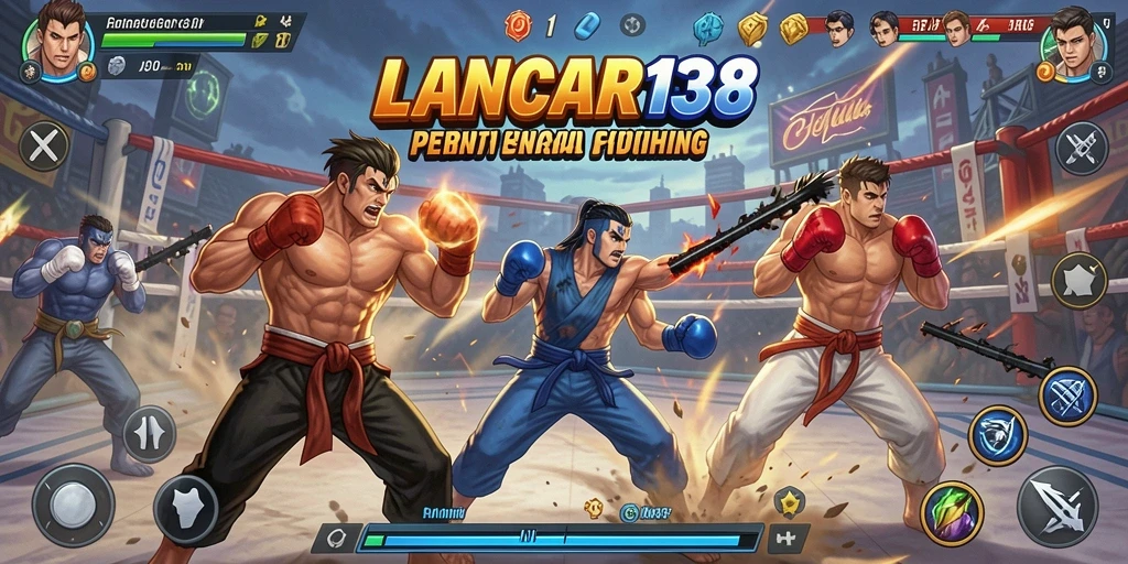 Tampilan aksi mendebarkan dalam pertarungan <strong>LANCAR138</strong>.