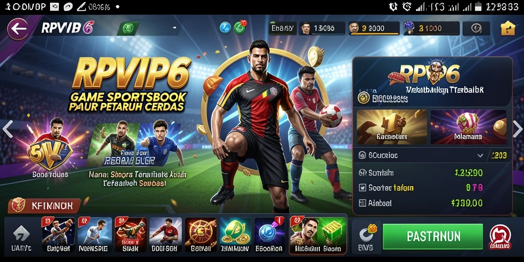 Tampilan gameplay RPVIP6 yang menarik dan interaktif.