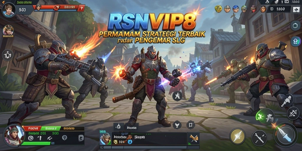 Tangkapan layar menunjukkan gameplay menarik RSNVIP8 dengan berbagai strategi yang sedang diterapkan.