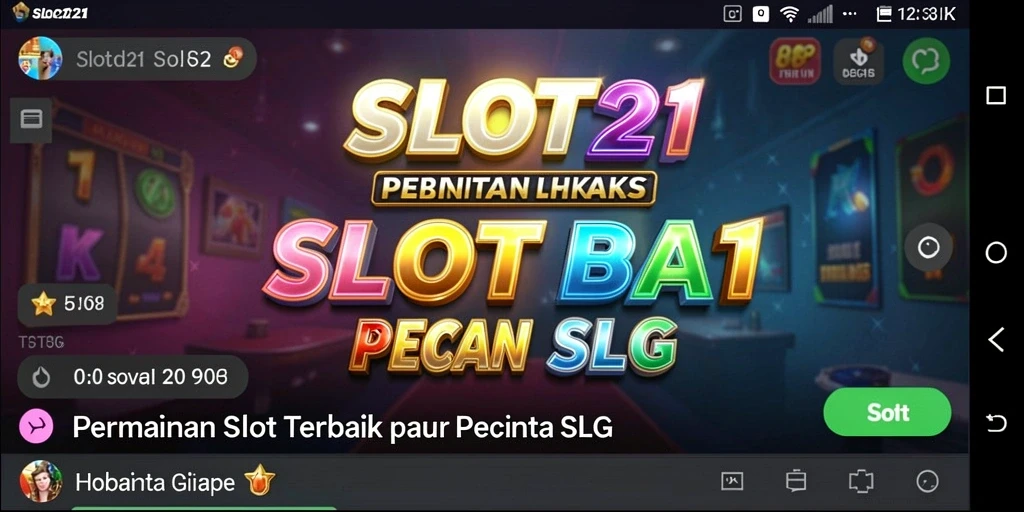 Gameplay menarik dan penuh warna di SLOT21.