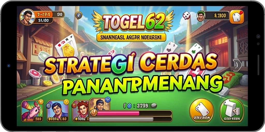 Tampilan gameplay TOGEL62 yang menegangkan dan strategis.