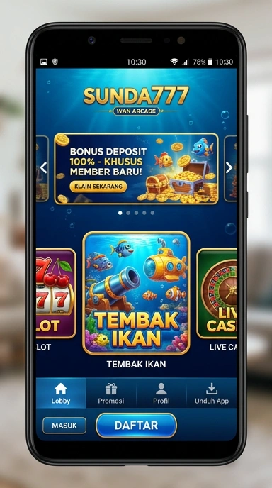 Proses unduh yang mudah di 'sunda777'.